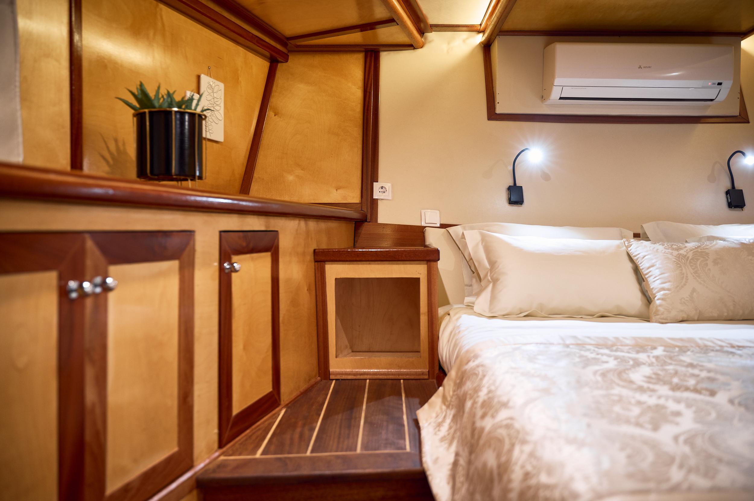 Trebenna gulet accommodation interior cabin in Croatia