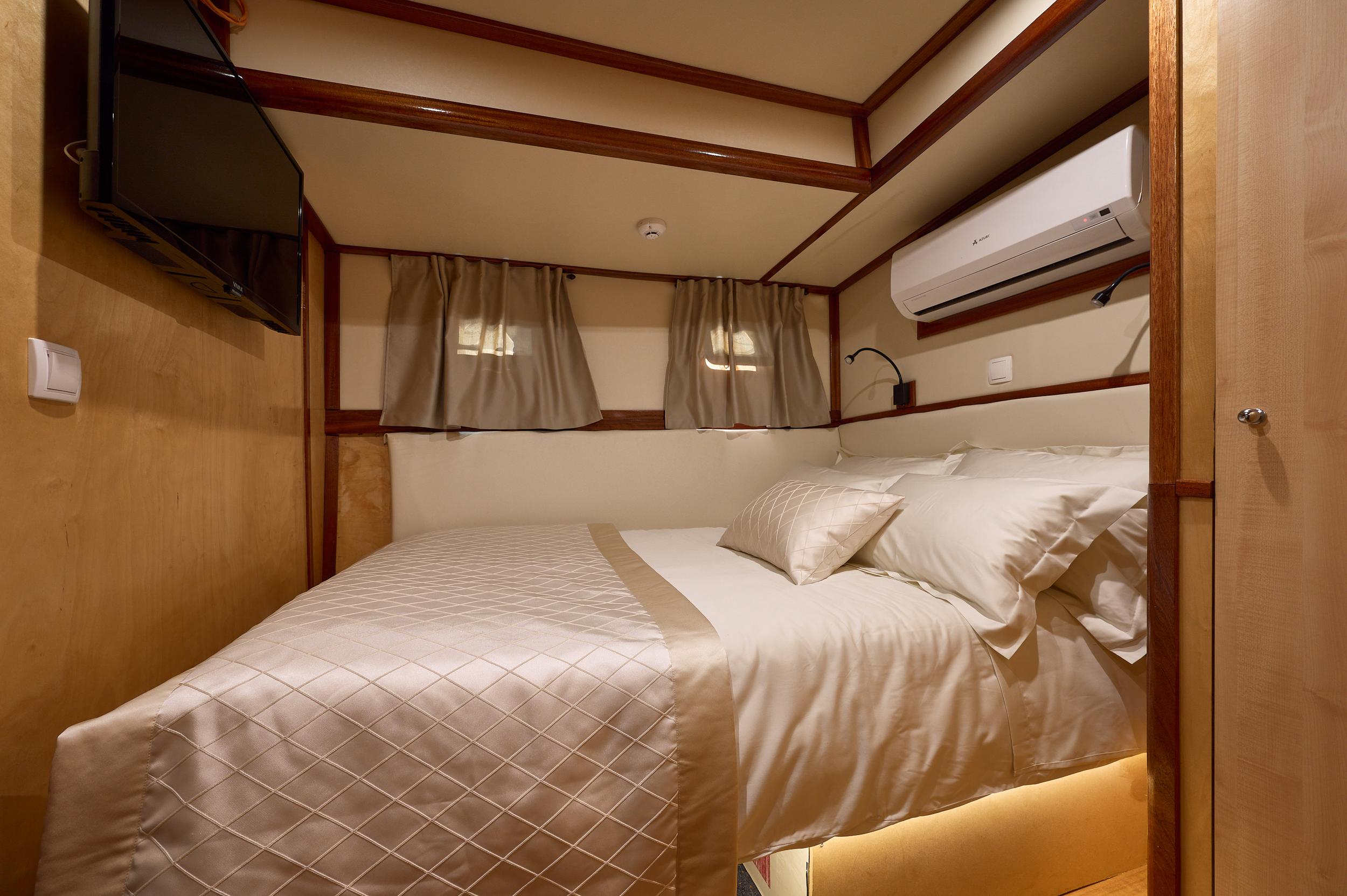 Trebenna gulet accommodation interior cabin in Croatia