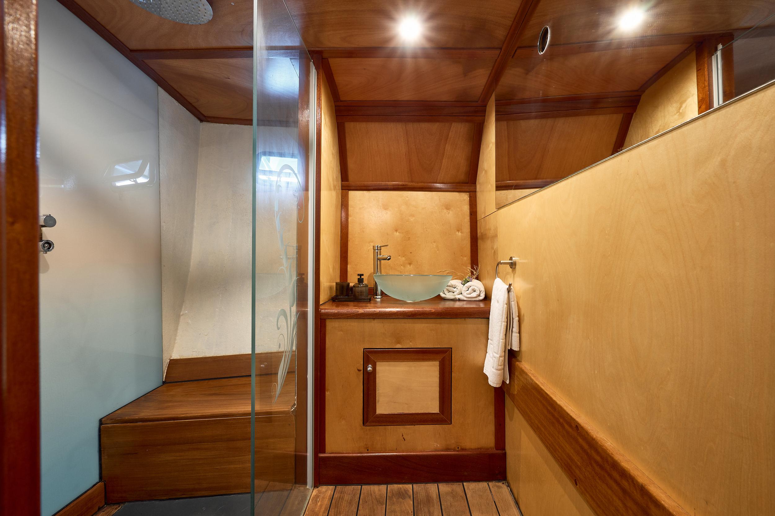 Trebenna gulet accommodation interior cabin in Croatia