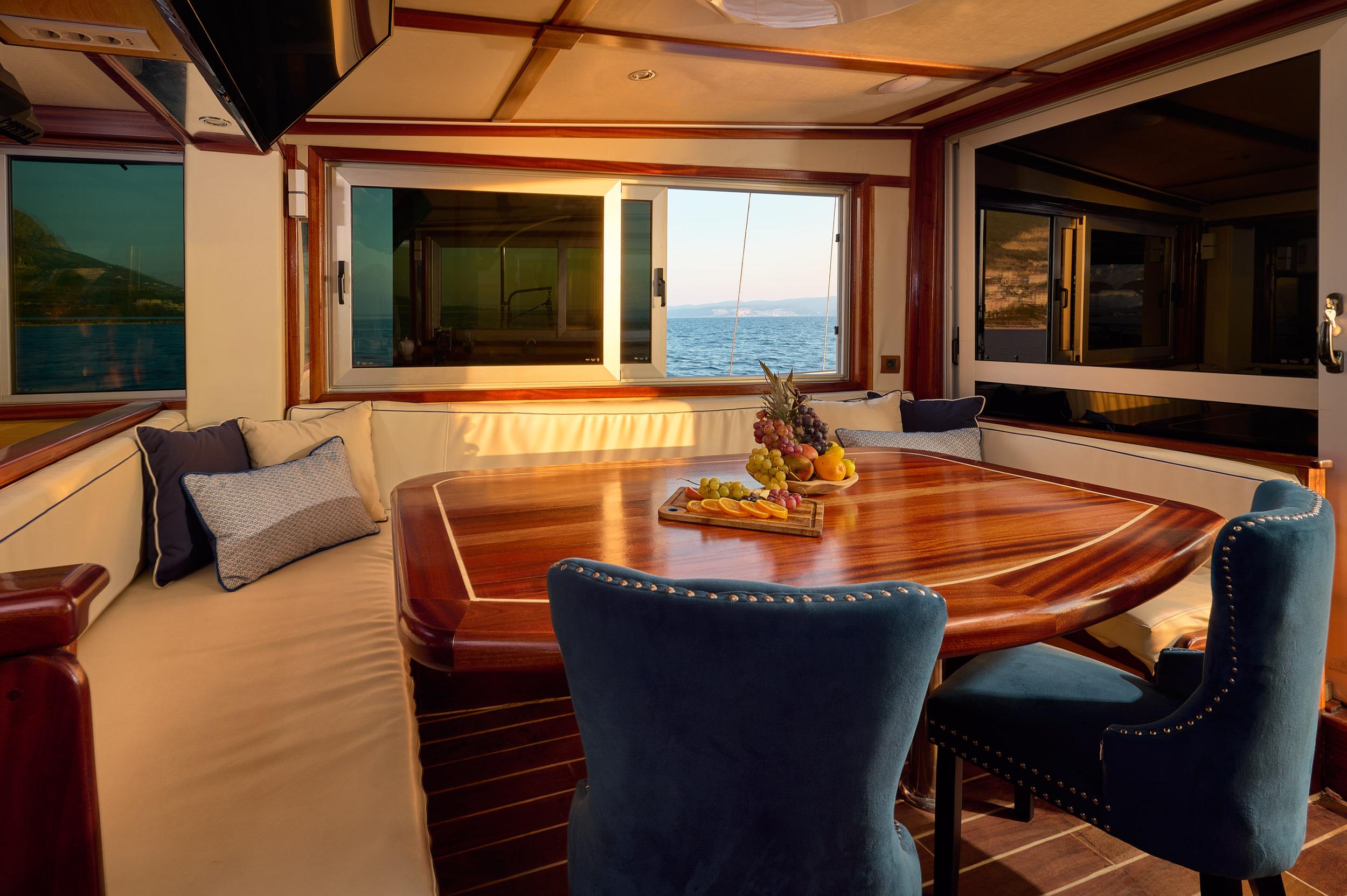 Trebenna gulet amenities interior cabin in Croatia