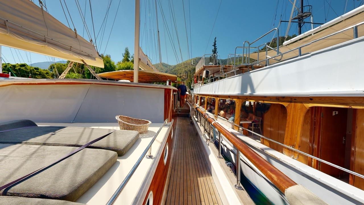 Dear Lila gulet amenities exterior deck in Türkiye