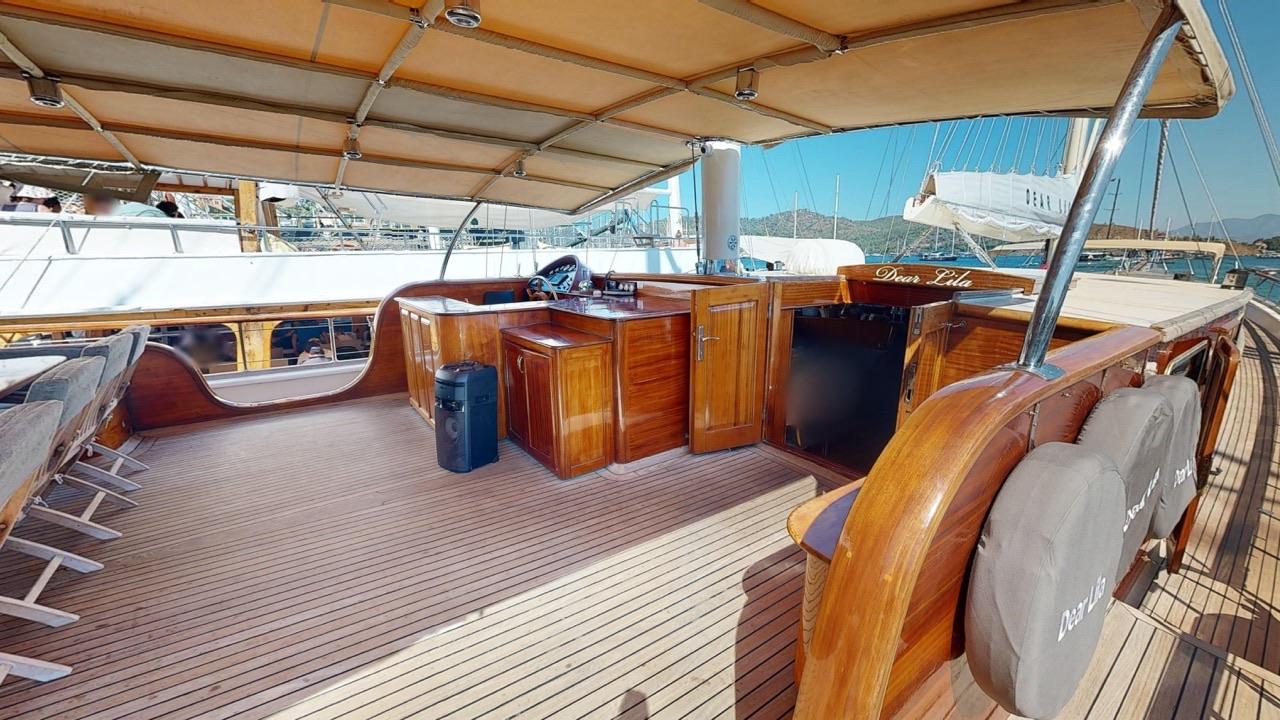Dear Lila gulet amenities exterior deck in Türkiye