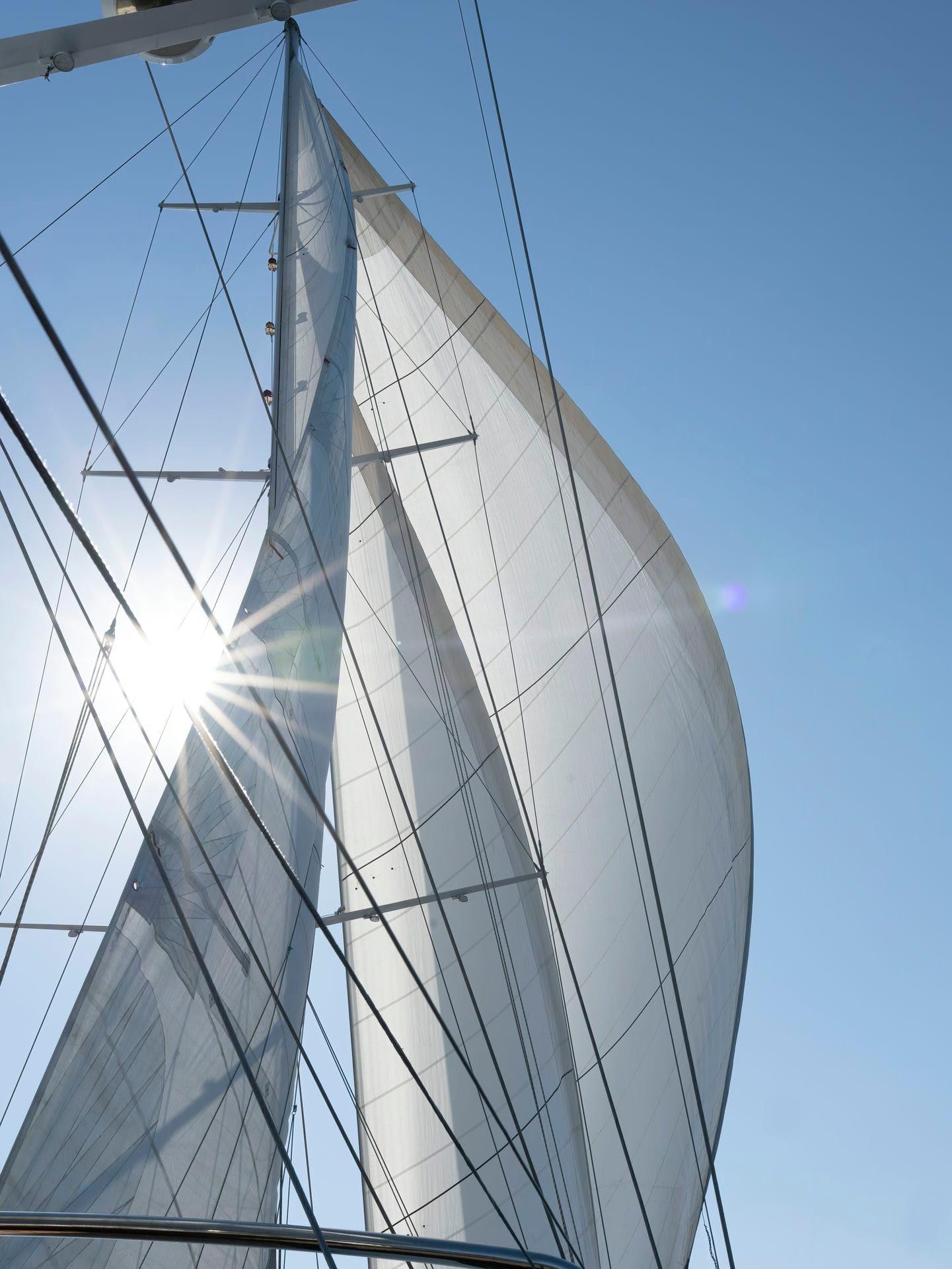 Babylon gulet amenities aerial view in Türkiye