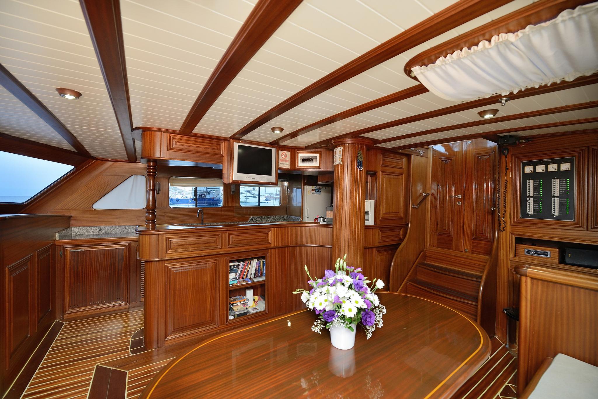 Samarkand gulet amenities interior cabin in Türkiye