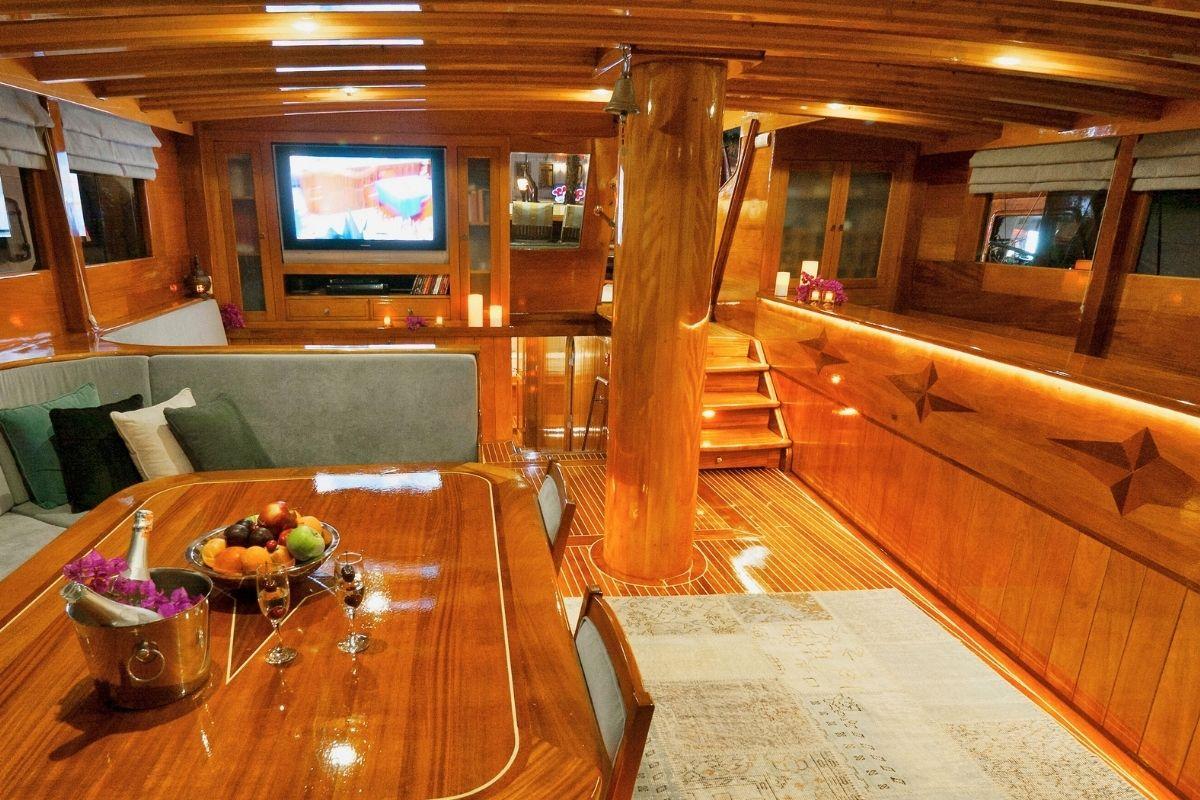Parss gulet amenities interior cabin in Türkiye