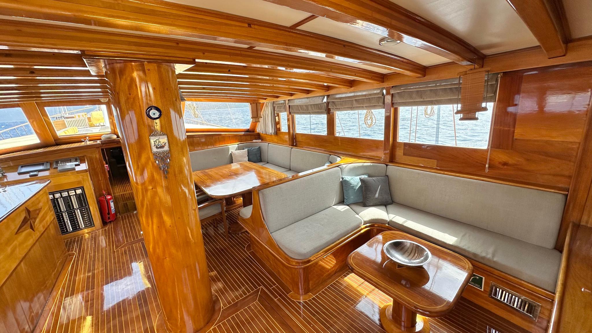 Parss gulet amenities interior cabin in Türkiye