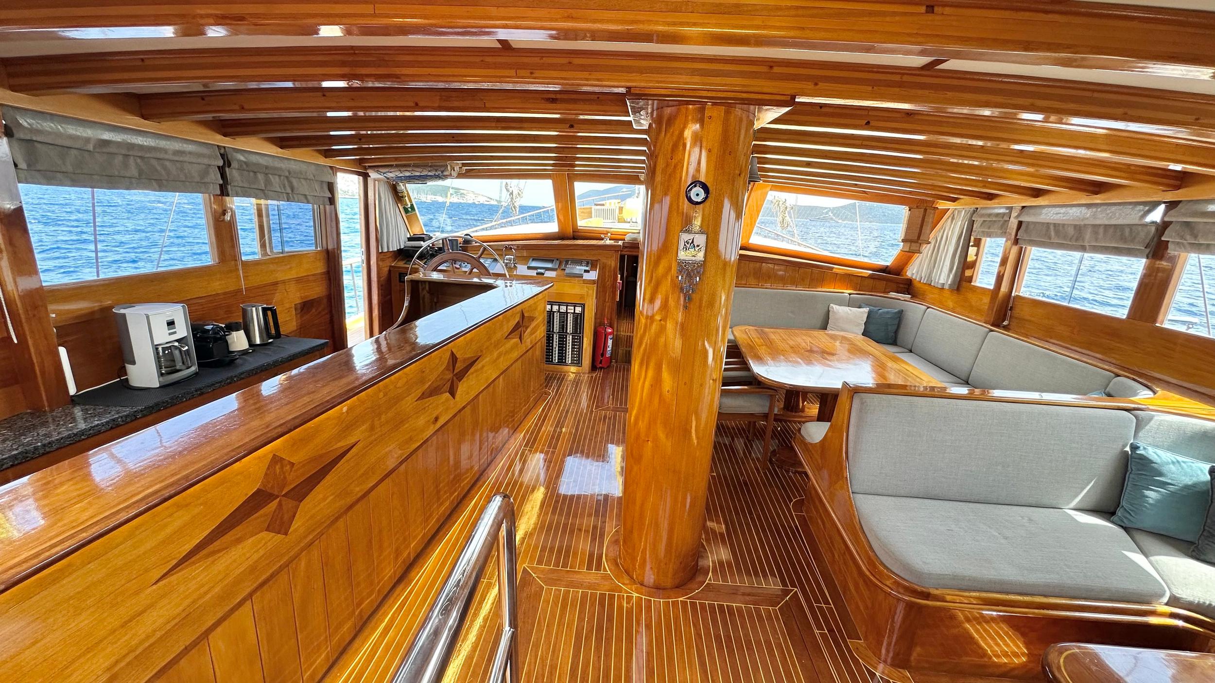 Parss gulet amenities interior cabin in Türkiye
