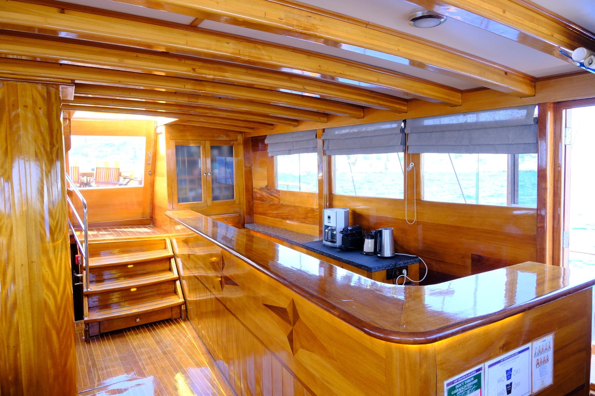 Parss gulet amenities interior cabin in Türkiye
