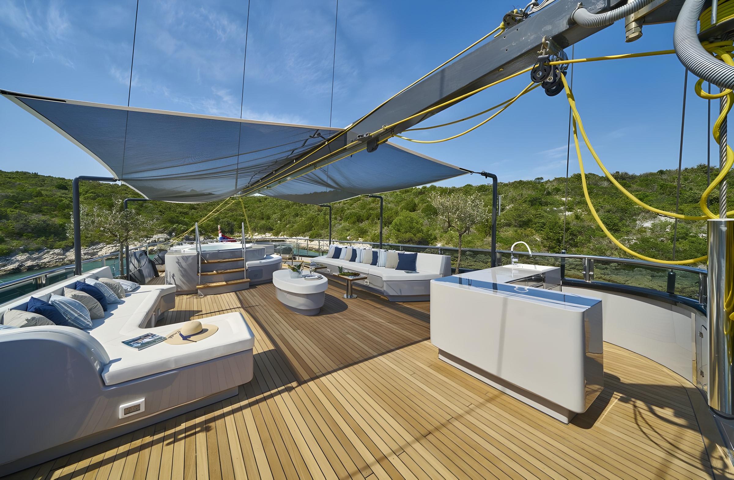 Rara Avis gulet amenities interior cabin in Croatia