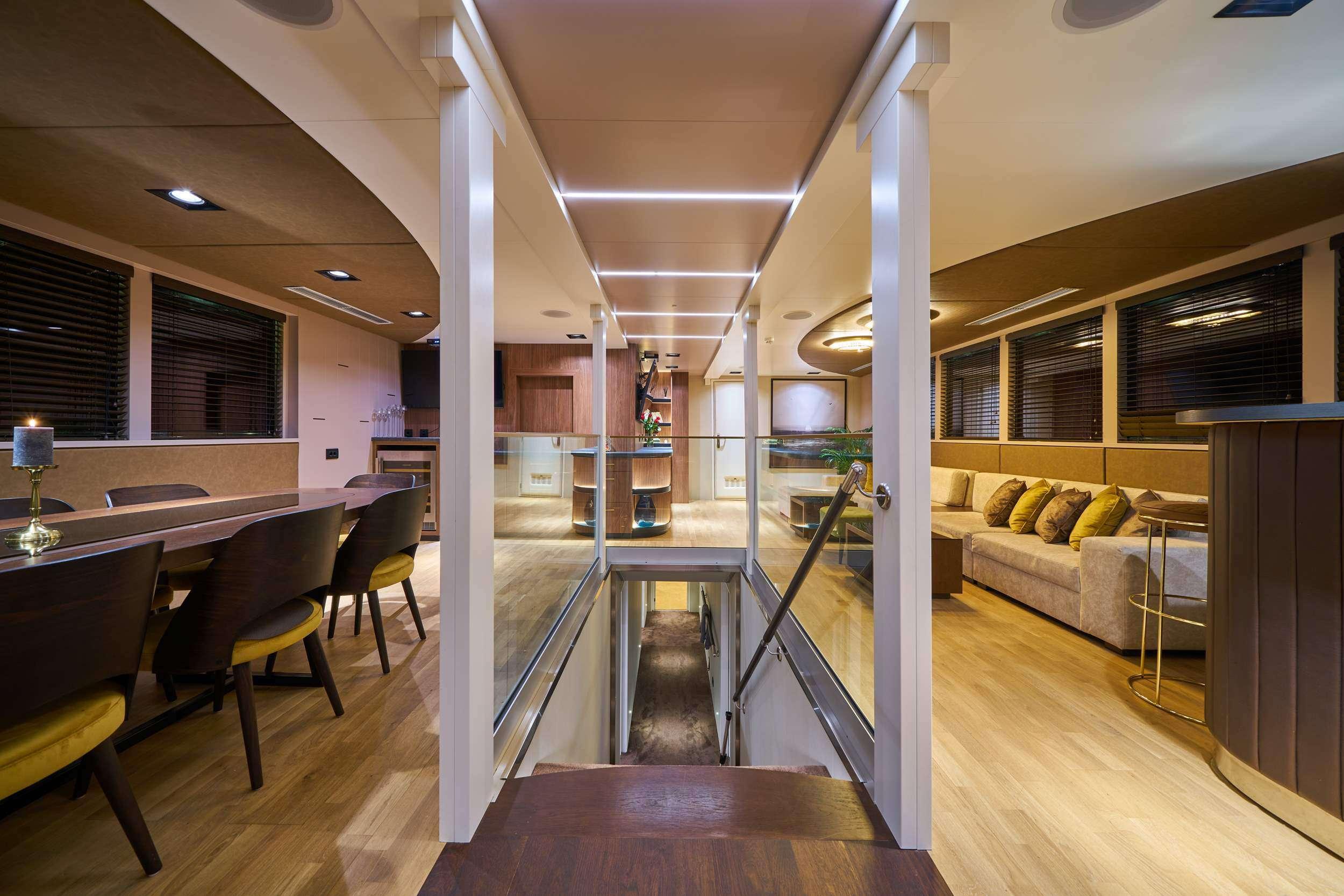 Rara Avis gulet amenities exterior deck in Croatia