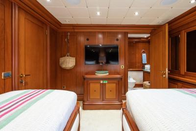 Yazz gulet accommodation interior cabin in Türkiye