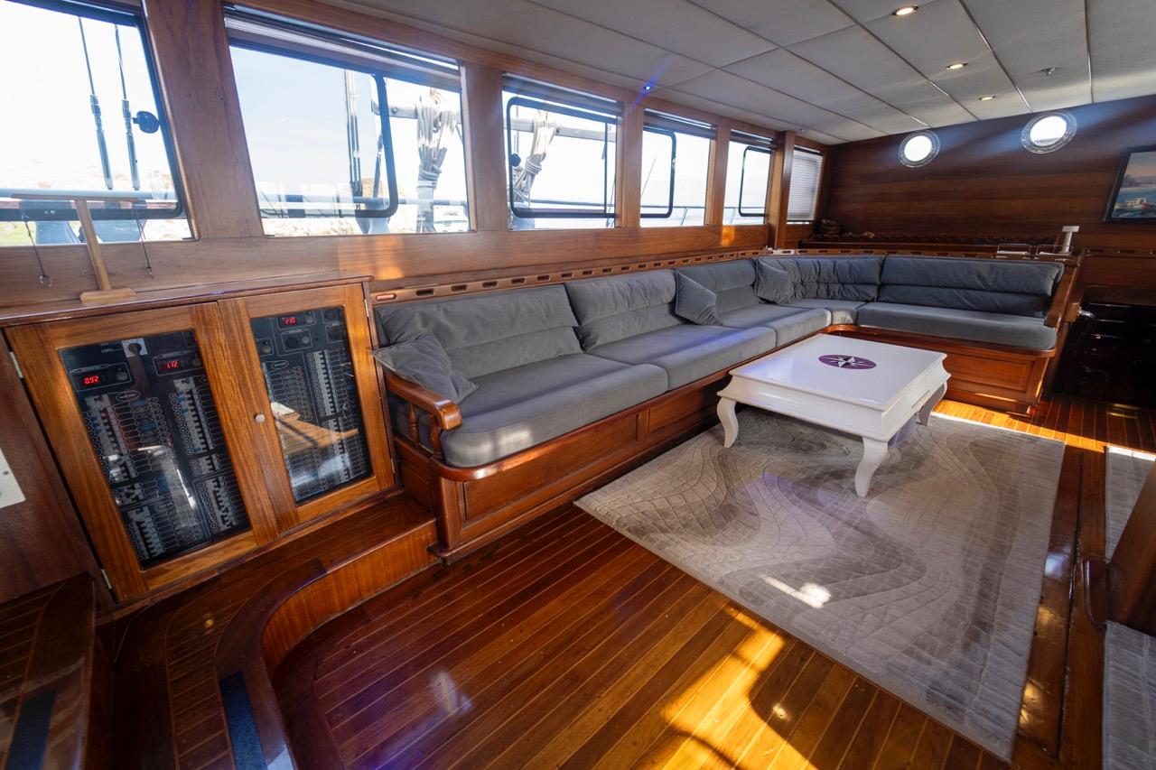 Prenses Lila gulet amenities interior cabin in Türkiye