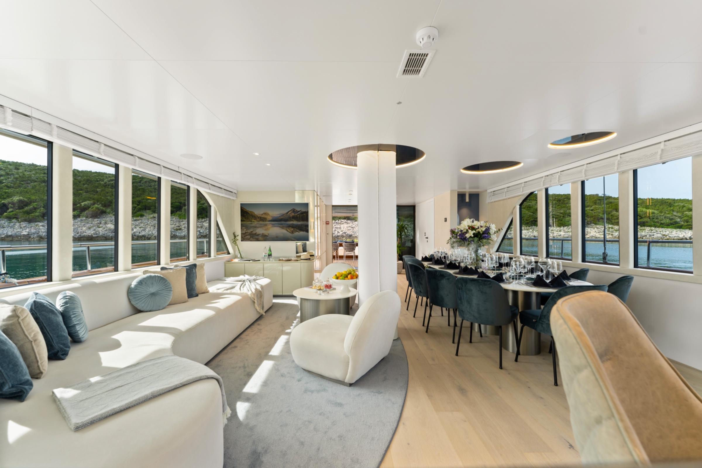 Maxita gulet interior cabin in Croatia