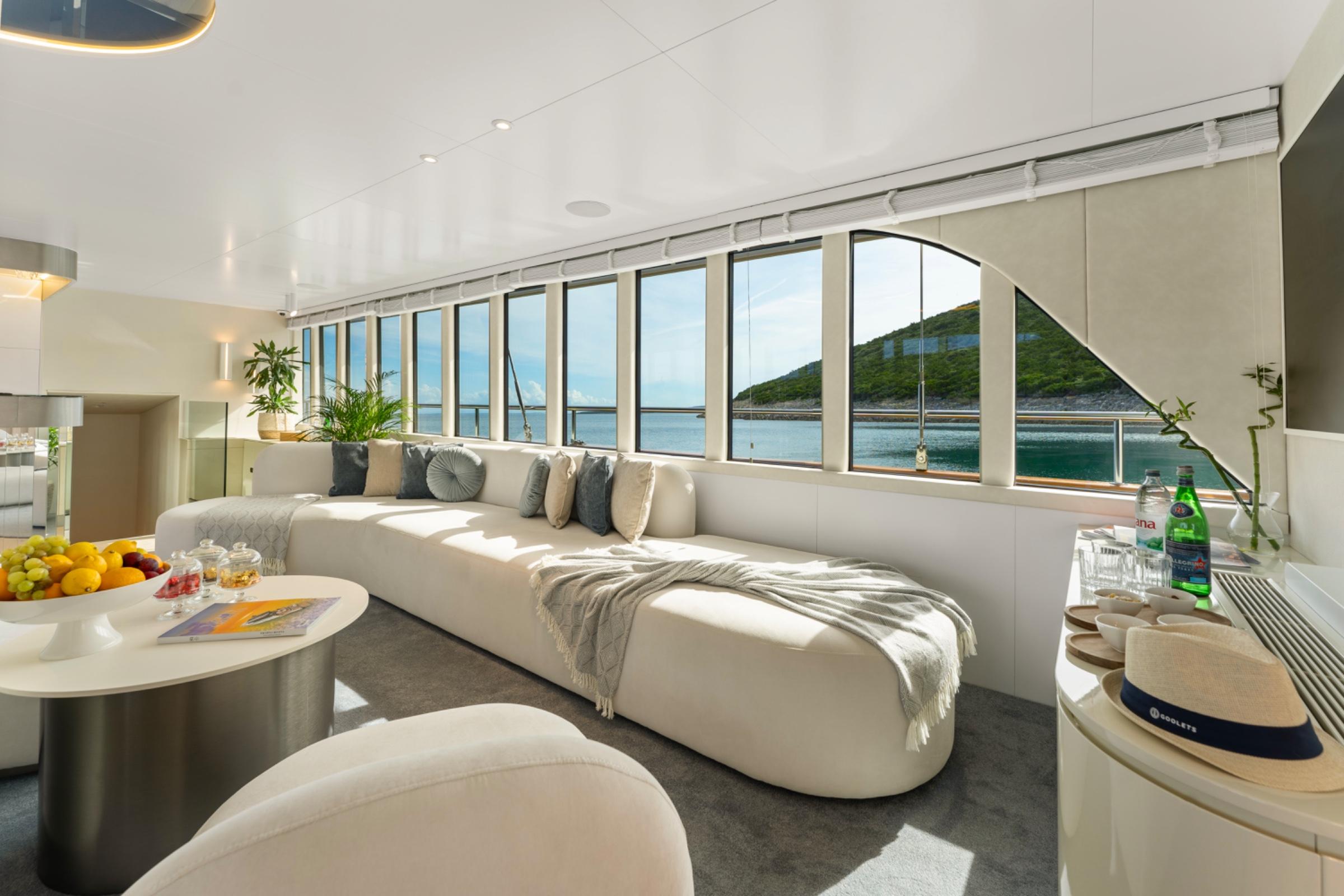 Maxita gulet interior cabin in Croatia