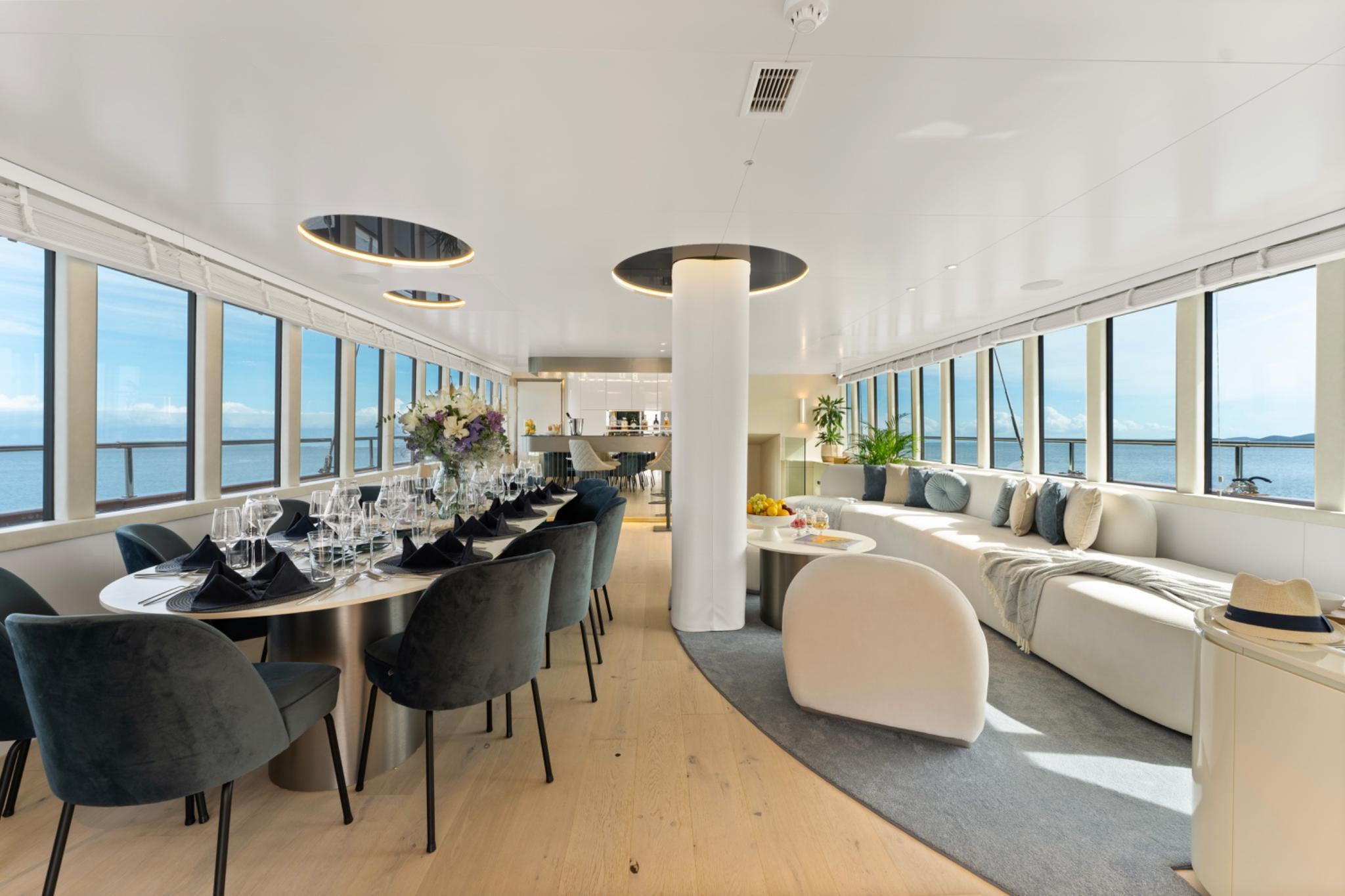 Maxita gulet interior cabin in Croatia