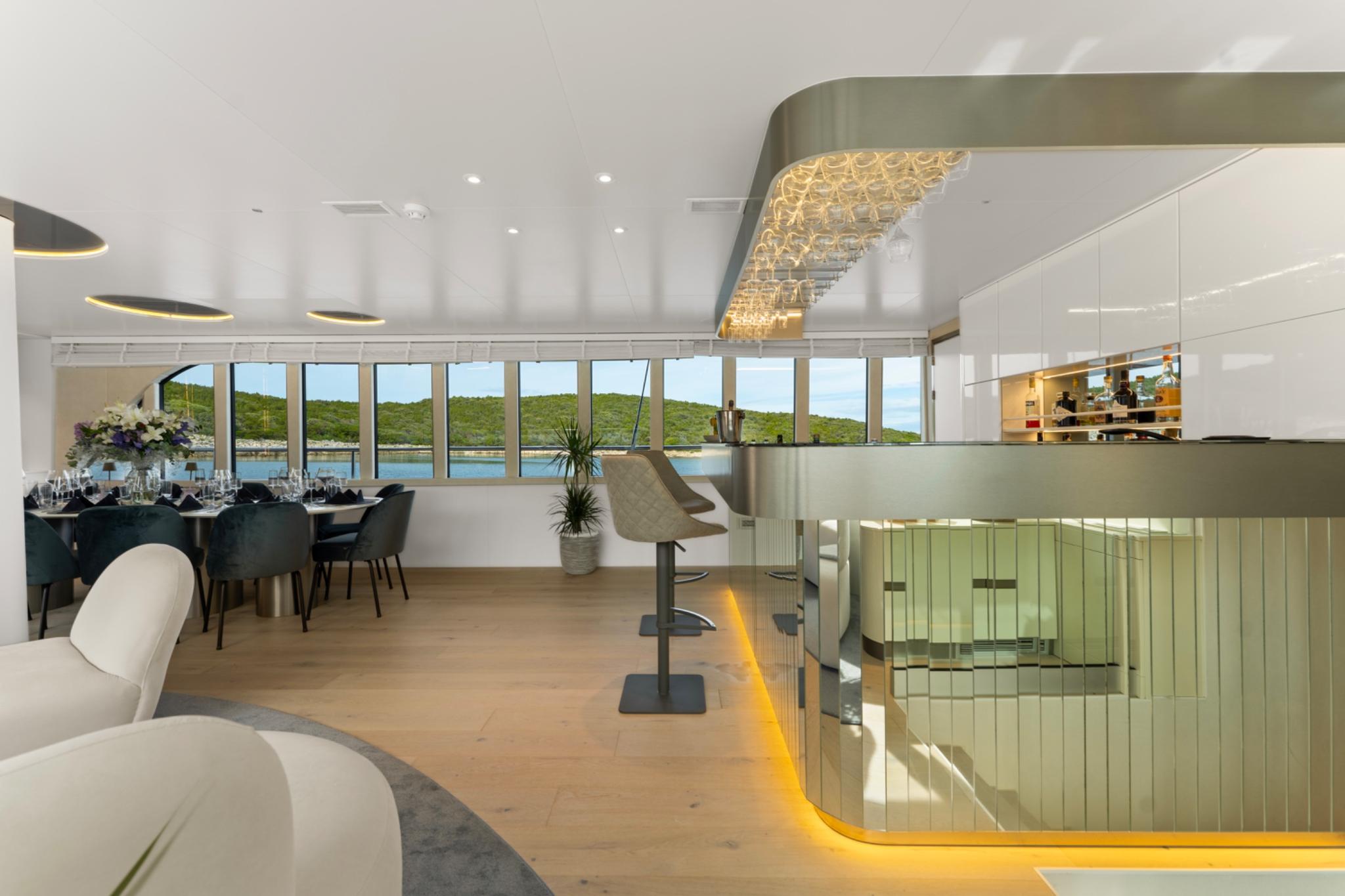 Maxita gulet interior cabin in Croatia