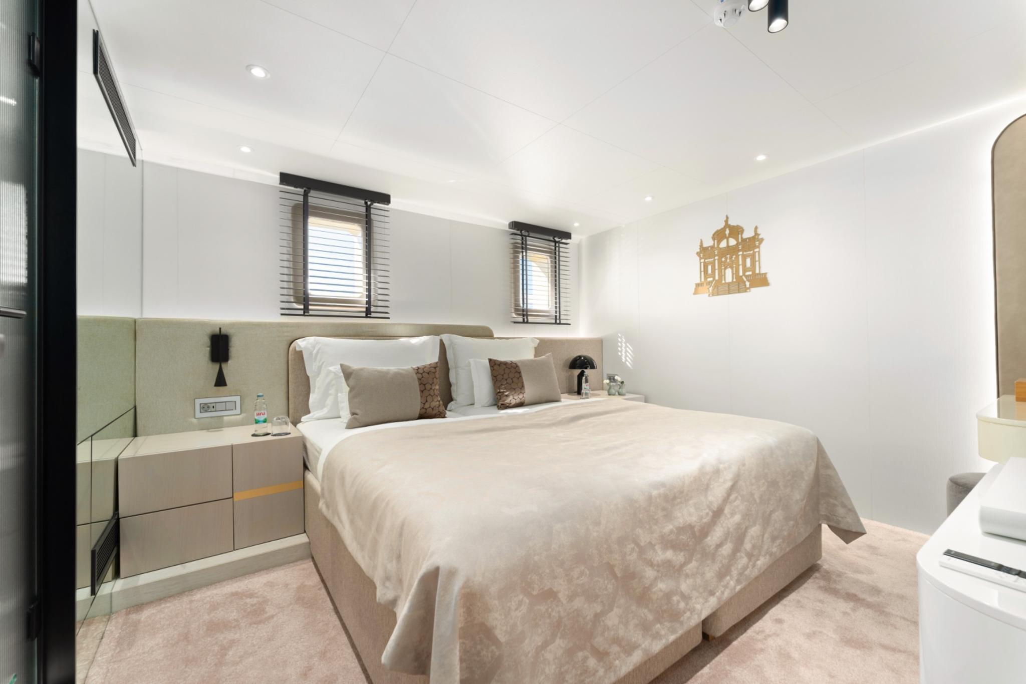 Maxita gulet interior cabin in Croatia