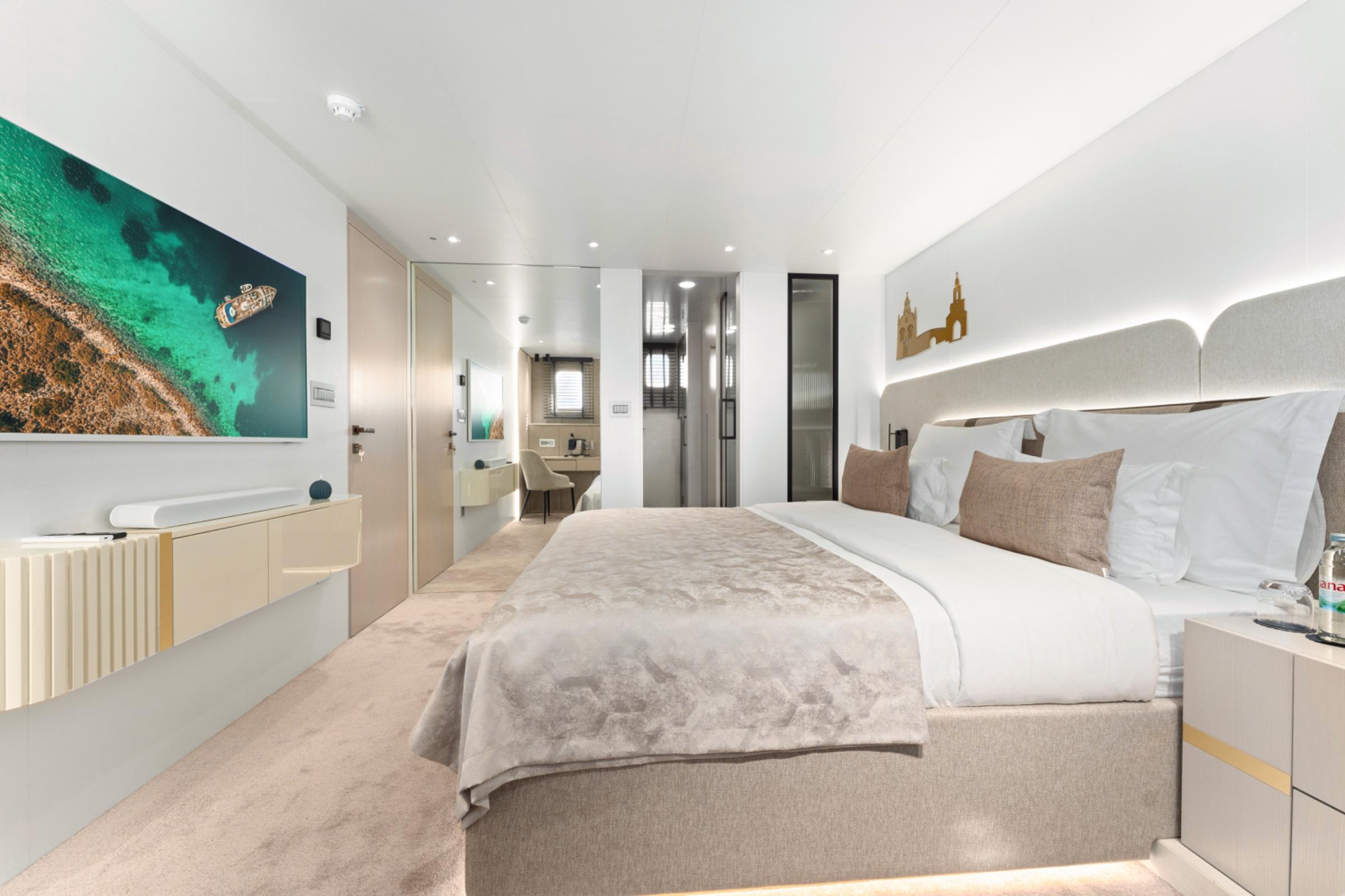 Maxita gulet interior cabin in Croatia