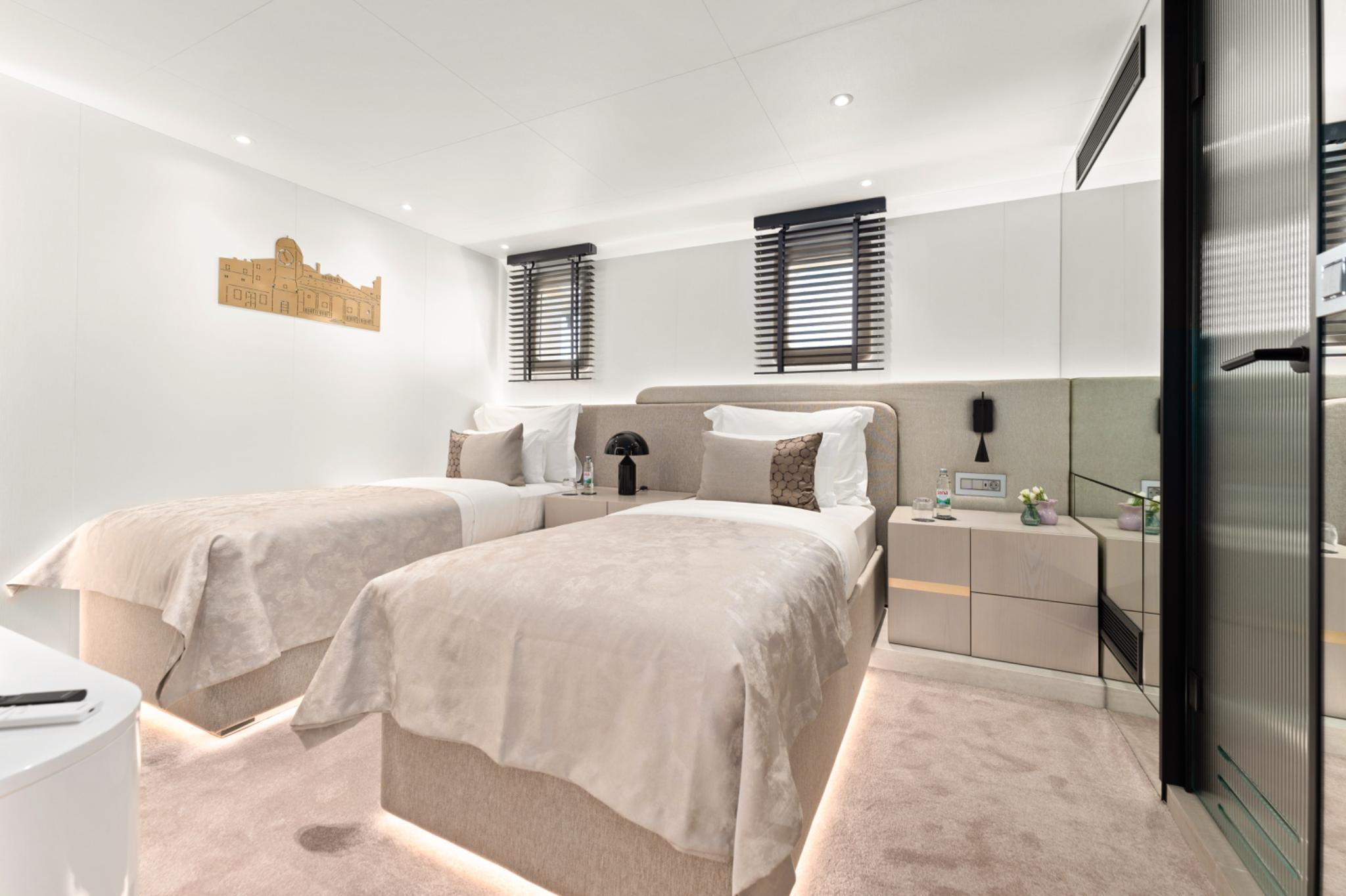 Maxita gulet interior cabin in Croatia