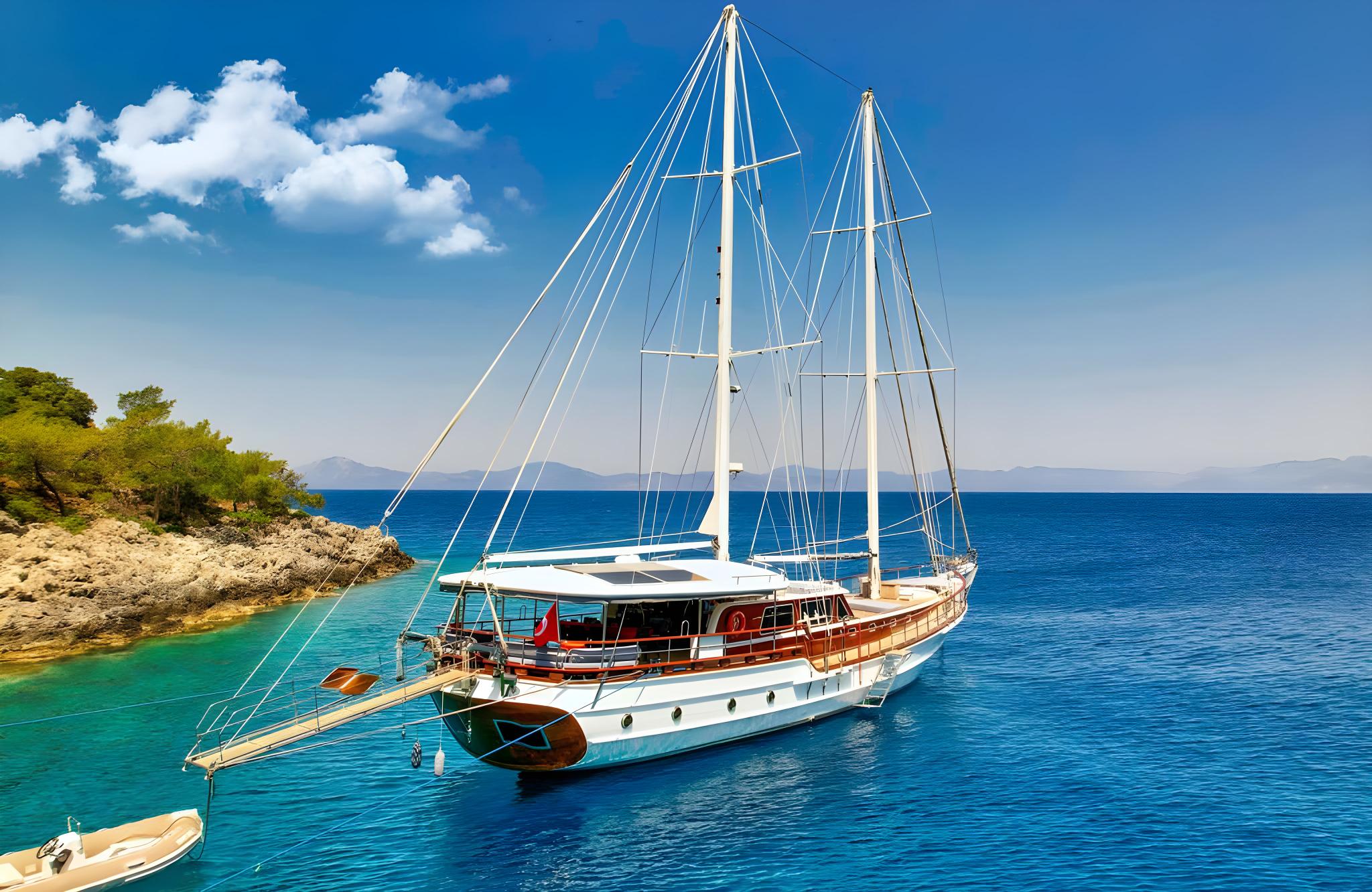 Mehmet Ayaz gulet amenities exterior deck in Türkiye