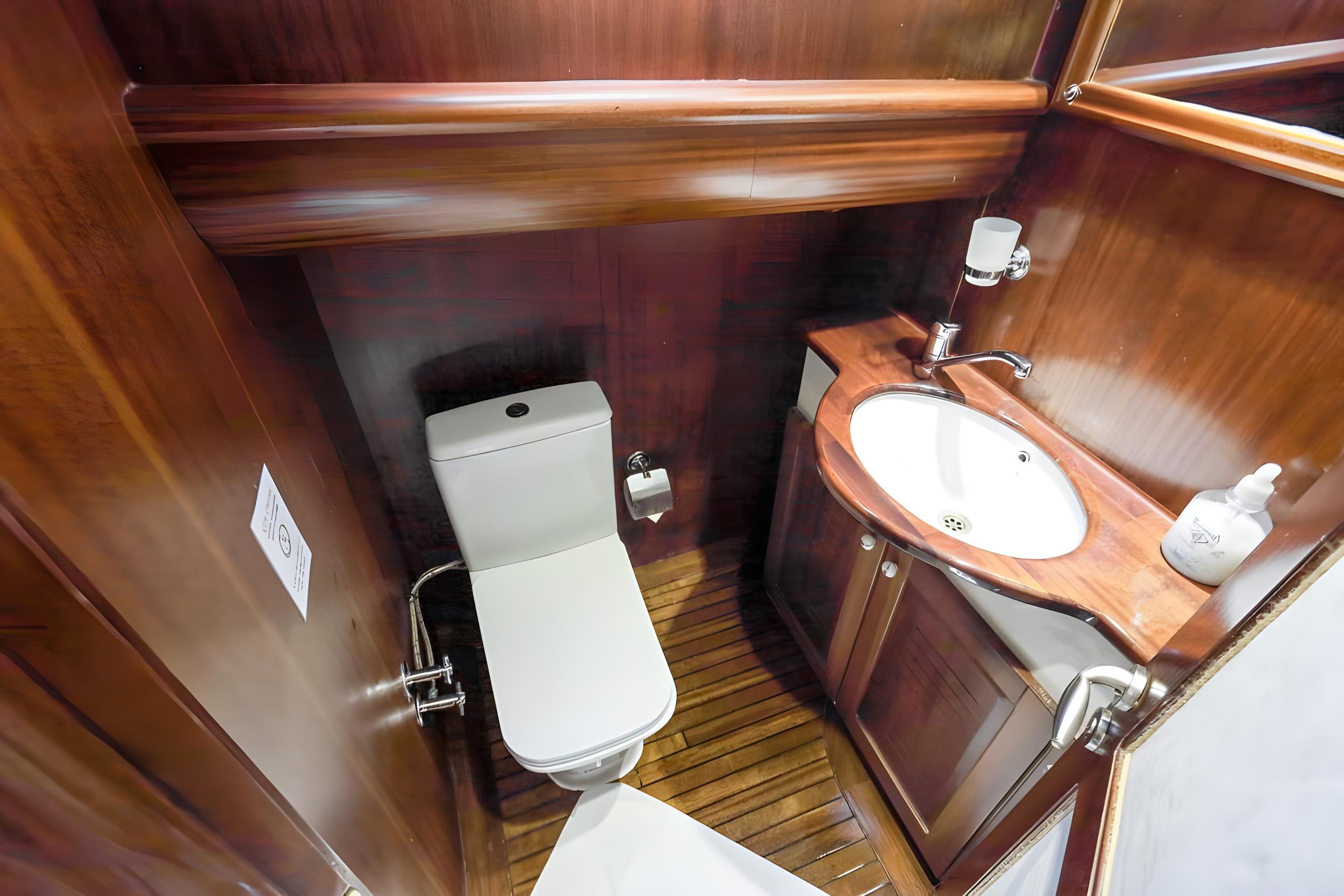 Mehmet Ayaz gulet accommodation interior cabin in Türkiye