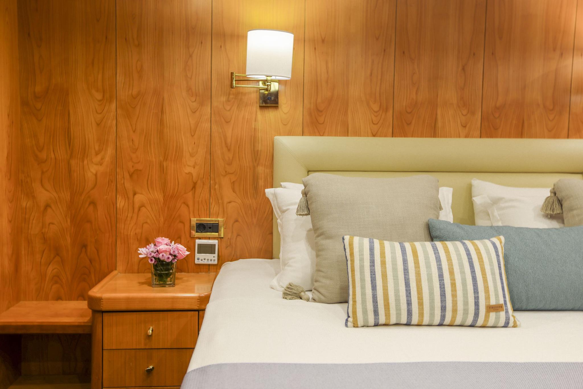 Queen Of Sea gulet accommodation interior cabin in Türkiye