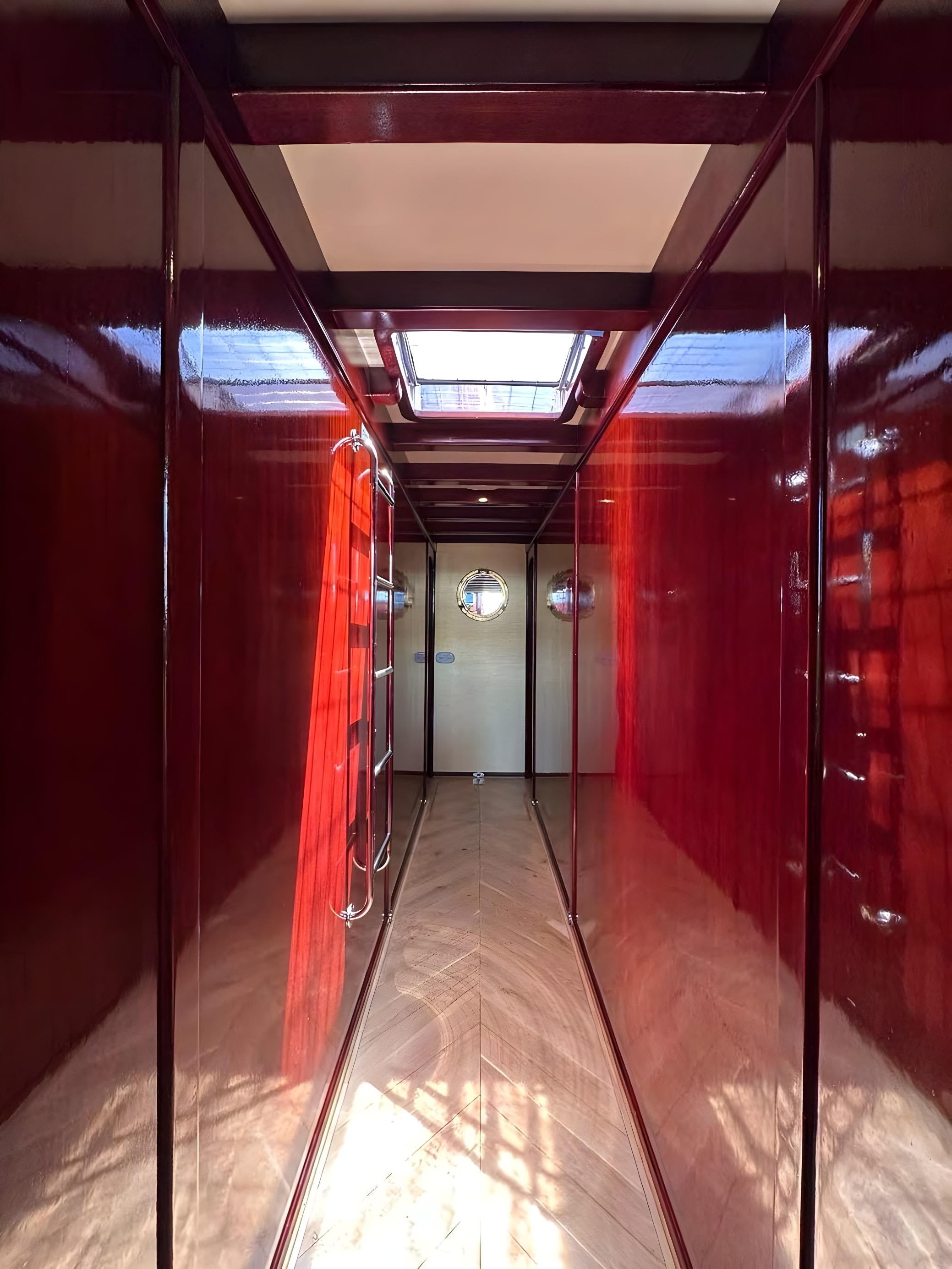 Carolina gulet interior cabin in Greece