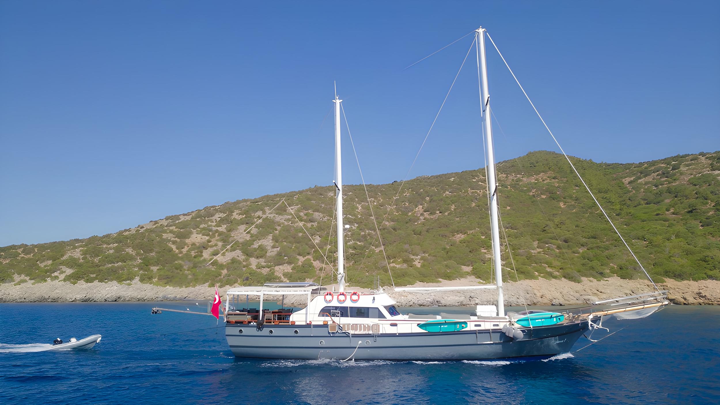 Vamos 1 gulet amenities exterior deck in Türkiye