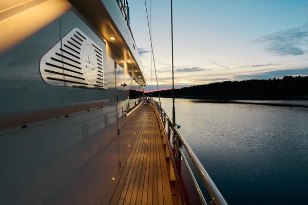 Love Story gulet exterior deck in Croatia