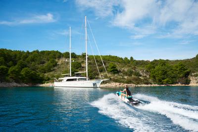 Love Story gulet amenities lifestyle dining in Croatia