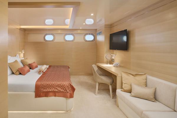 Love Story gulet accommodation interior cabin in Croatia