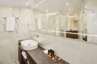 Love Story gulet accommodation interior cabin in Croatia