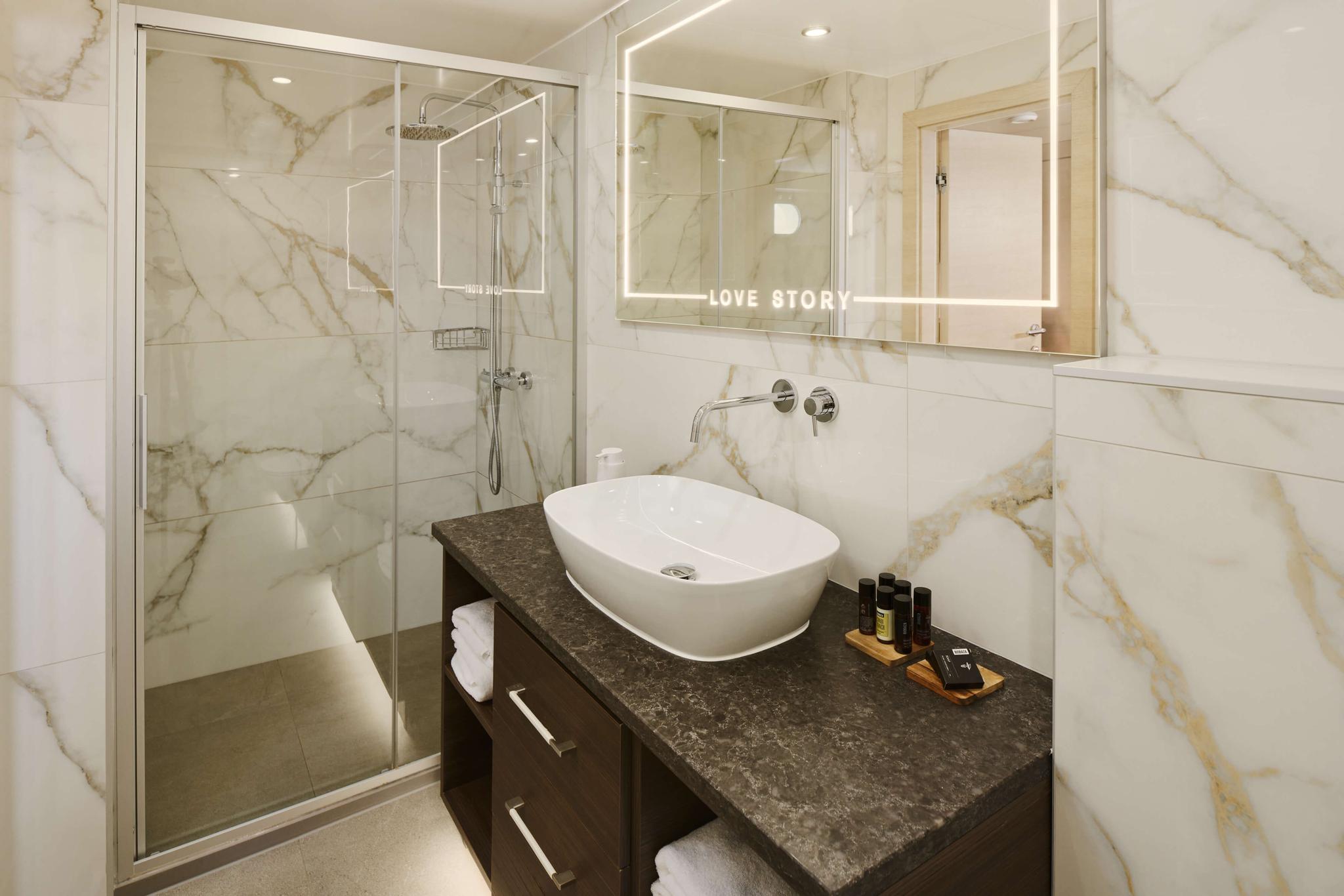 Love Story gulet interior cabin in Croatia