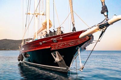 Vay gulet exterior deck in Türkiye