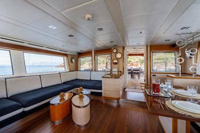 Vay gulet interior cabin in Türkiye