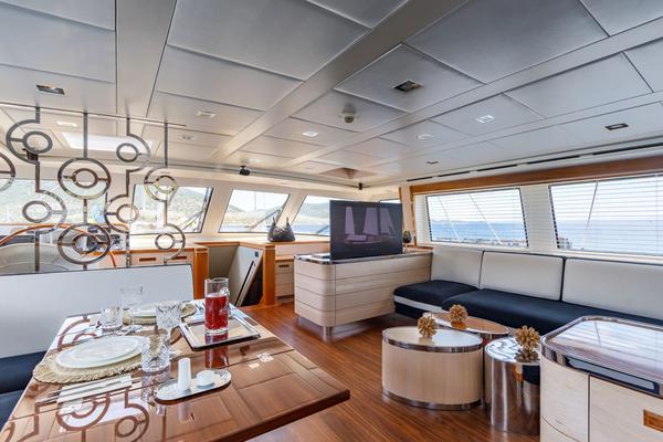 Vay gulet interior cabin in Türkiye