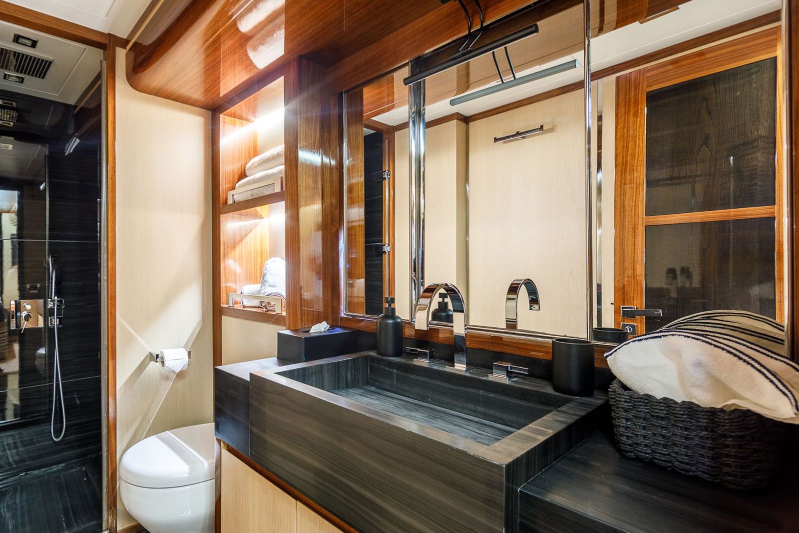 Vay gulet accommodation interior cabin in Türkiye