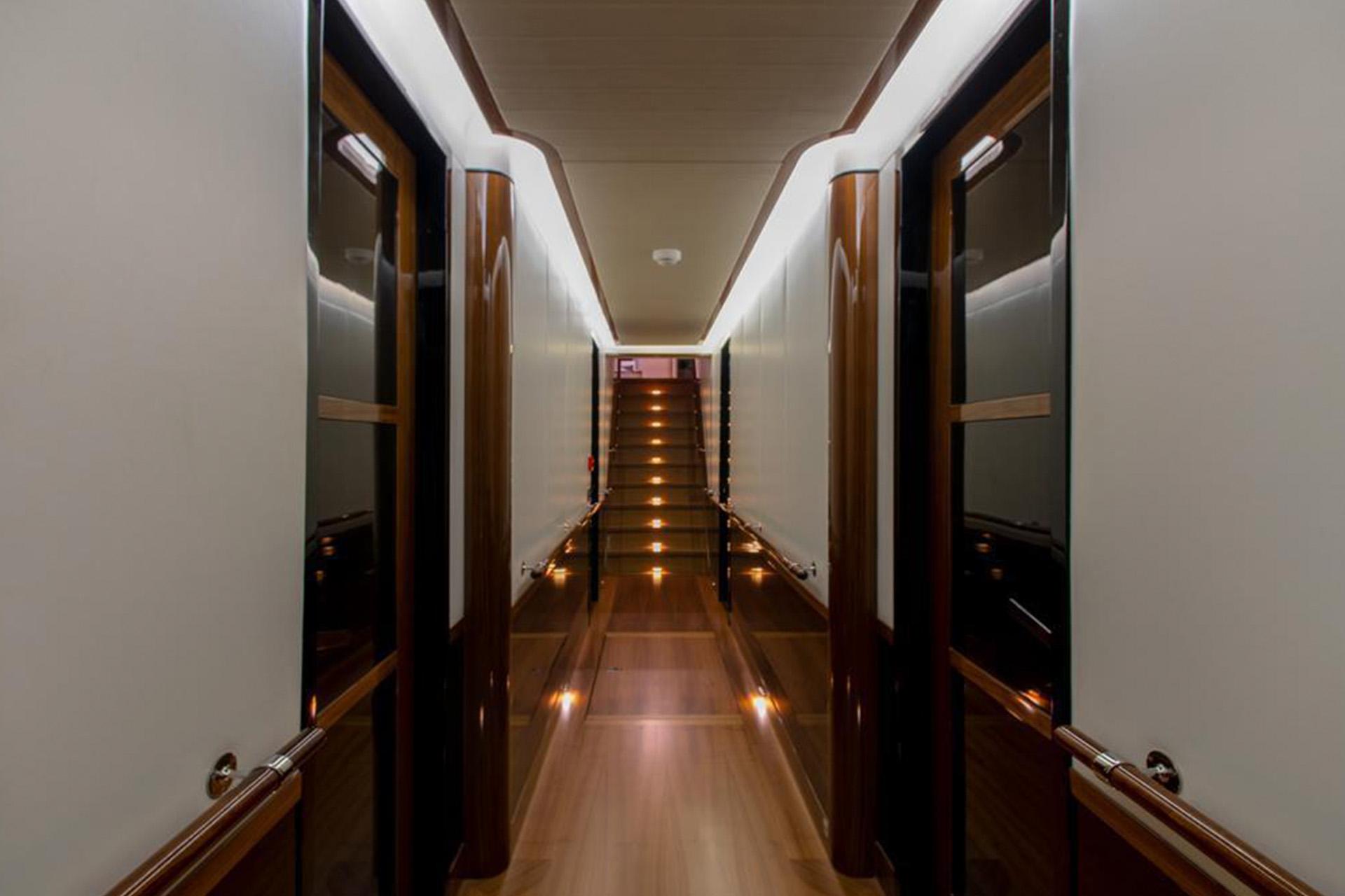 Vay gulet accommodation interior cabin in Türkiye