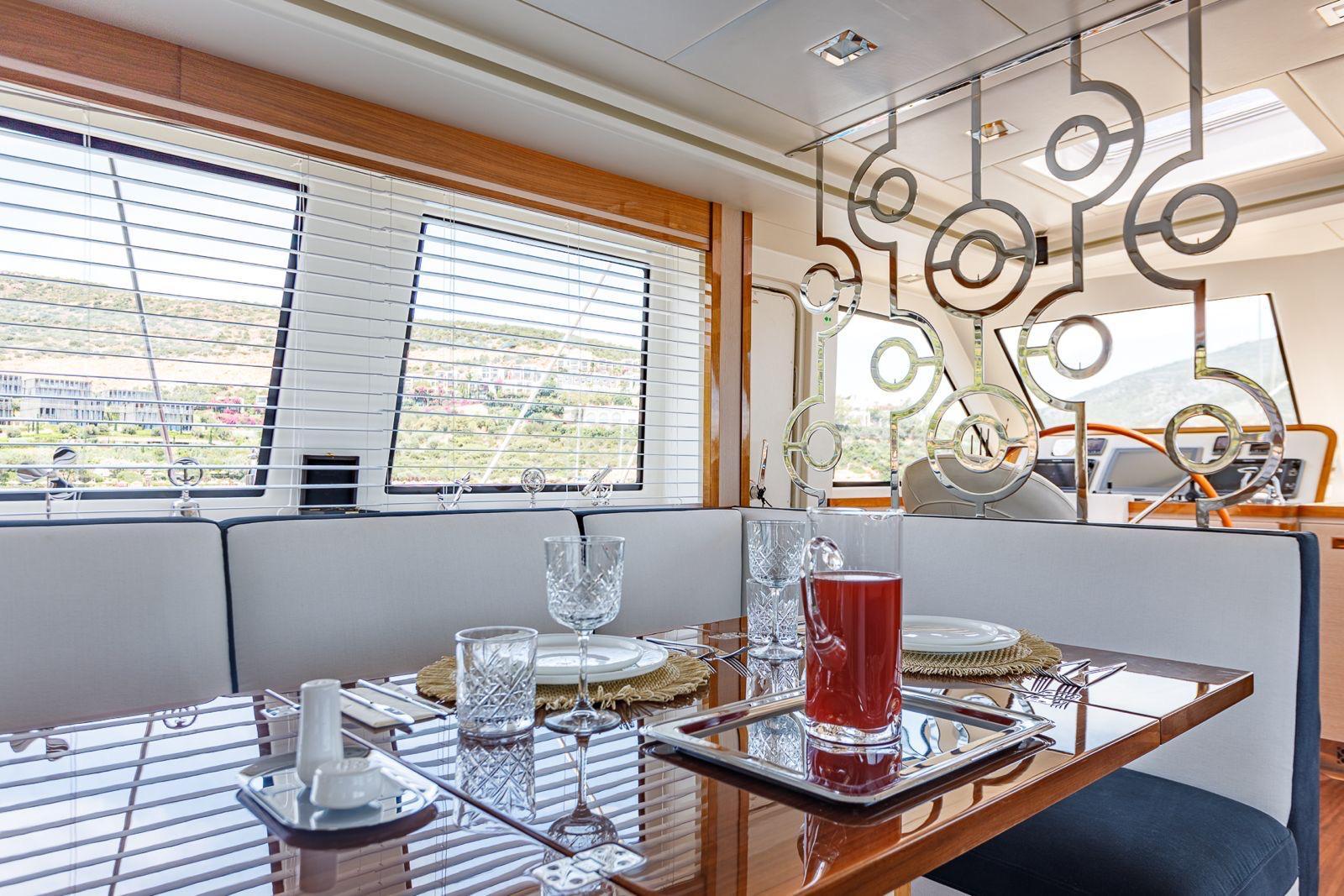 Vay gulet amenities interior cabin in Türkiye