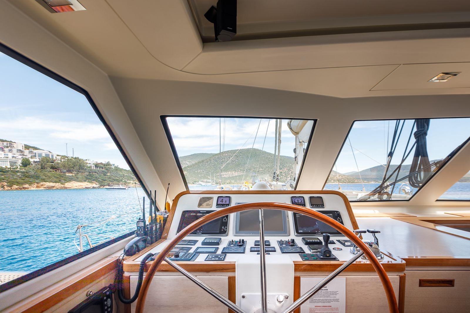 Vay gulet amenities interior cabin in Türkiye