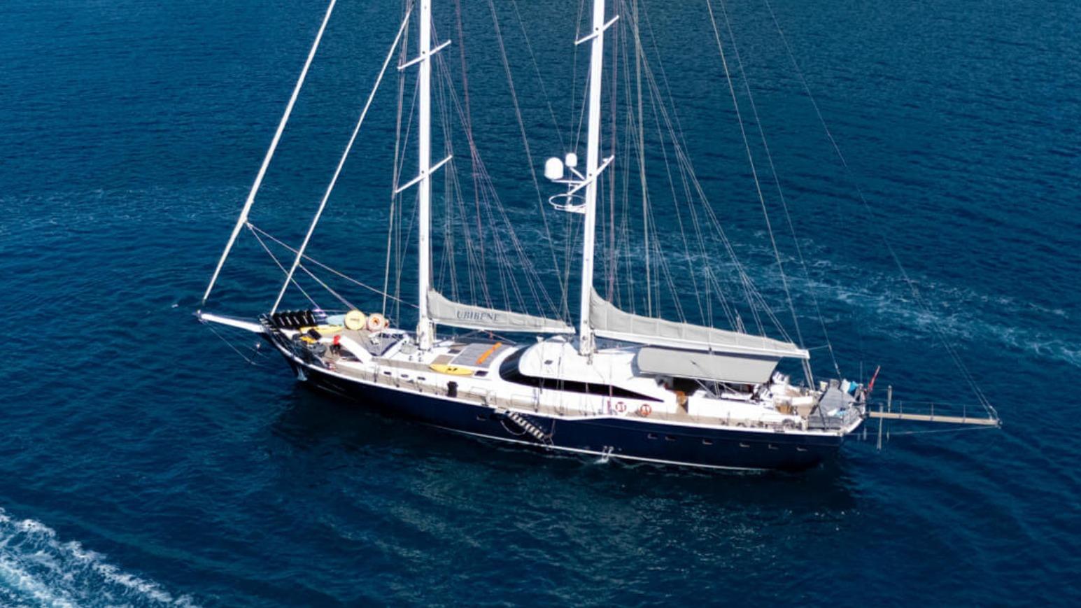 Yacht à voile et moteur UBI BENE : 20 % de remise sur une location de luxe entre la Turquie et la Grèce — Exclusive Gulets journal